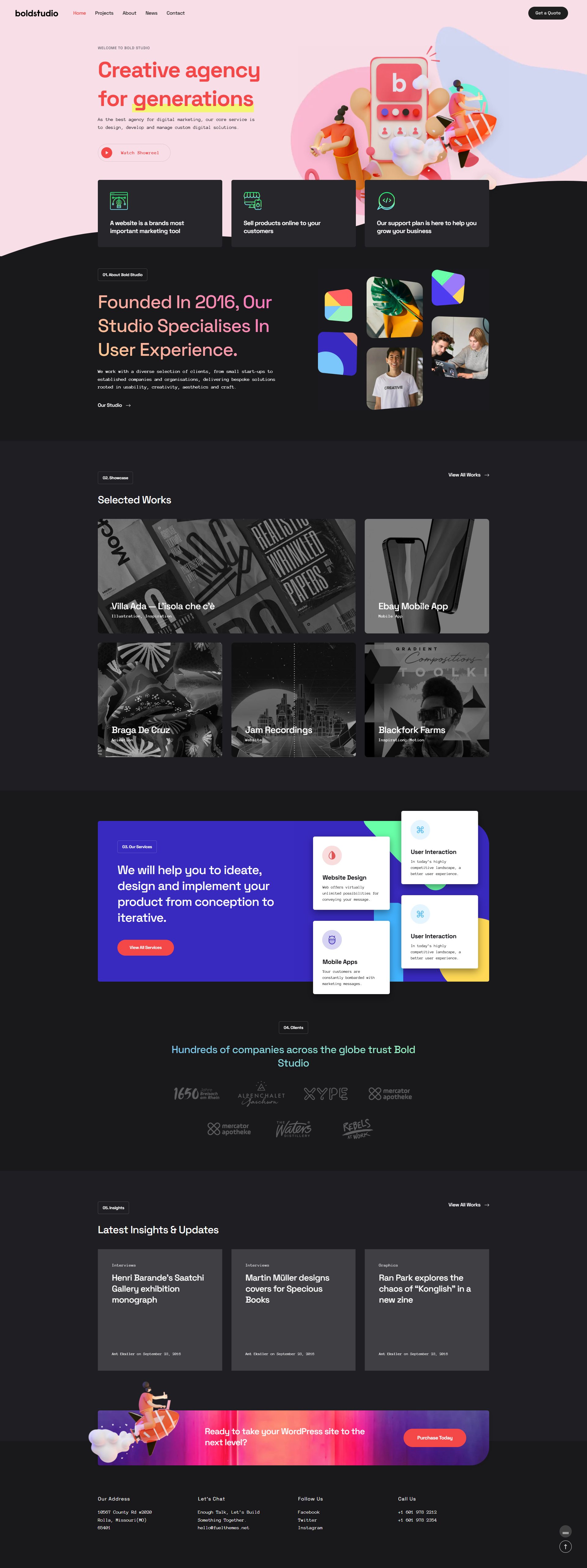 Silver iMac showing a minimal e-commerce website homepage